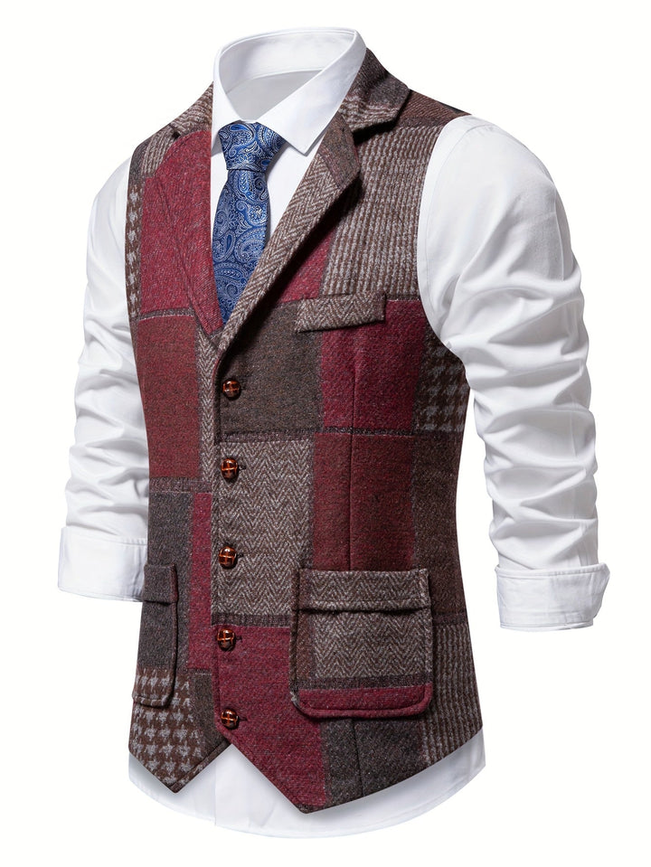 Evren - Chaleco de patchwork a la medida