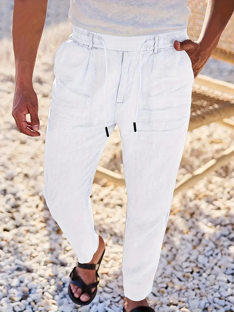 Daxon - Pantalones casuales elegantes