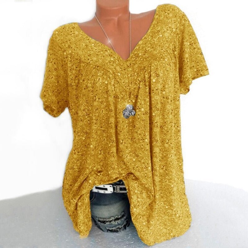 Talisyn - Blusa de lino de tacto suave