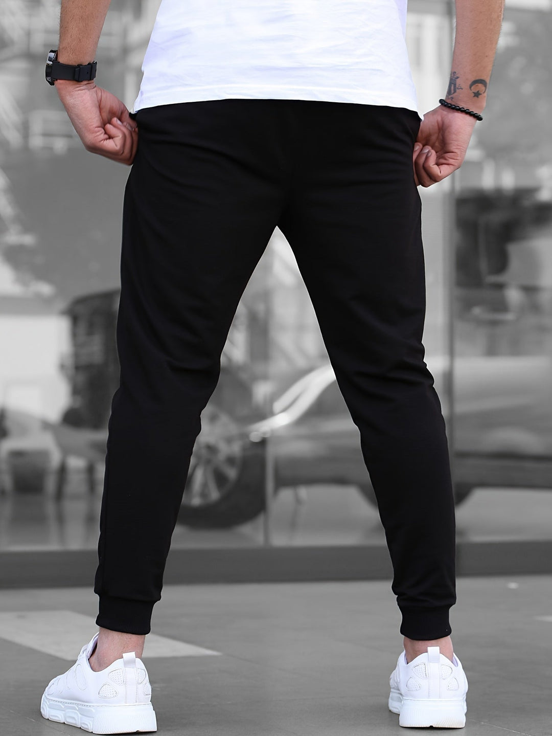 Vaughn - Pantalones jogger de tacto suave