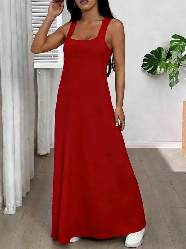 Evania - Maxivestido de dos piezas con capas