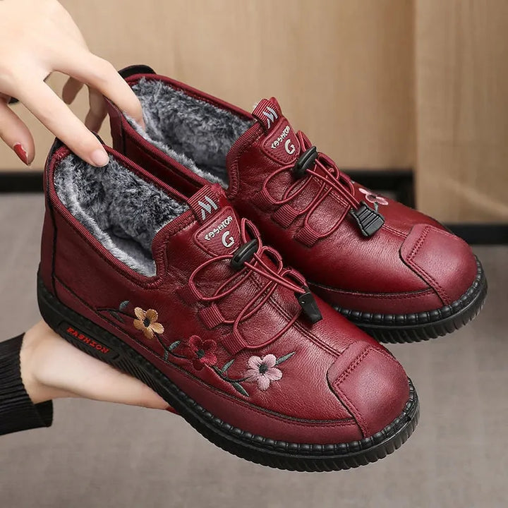 Verisse - Botines cómodos con bordado floral