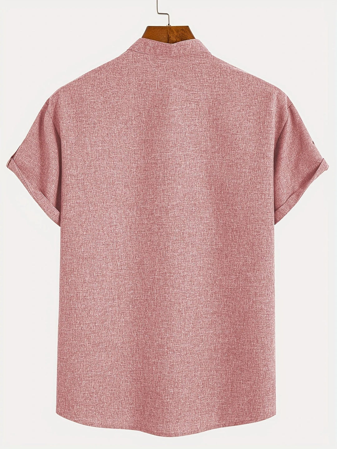 Harlan - Camisa texturizada de cuello alto