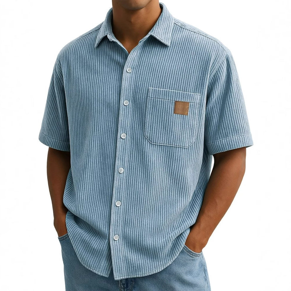 Anwick - Camisa de piqué suave al tacto