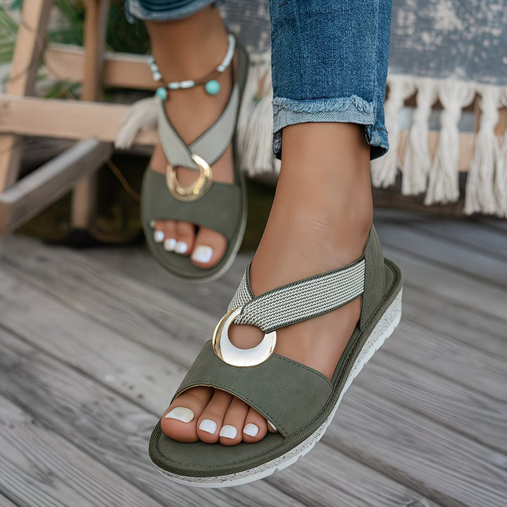 Toriae - Sandalias con tira tipo anillo