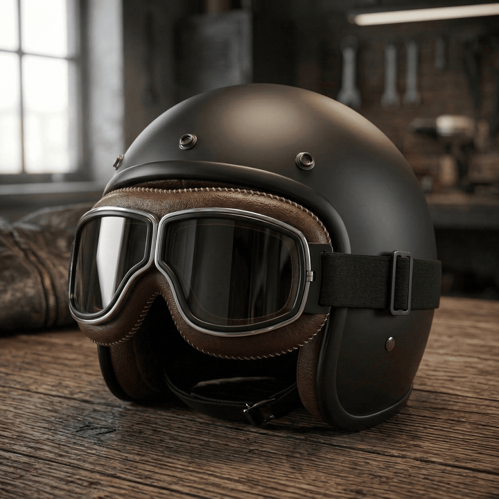 Alaric - Lentes vintage para motocicleta