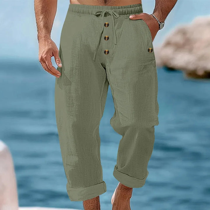 Seymour - Pantalón de verano con jareta ajustable