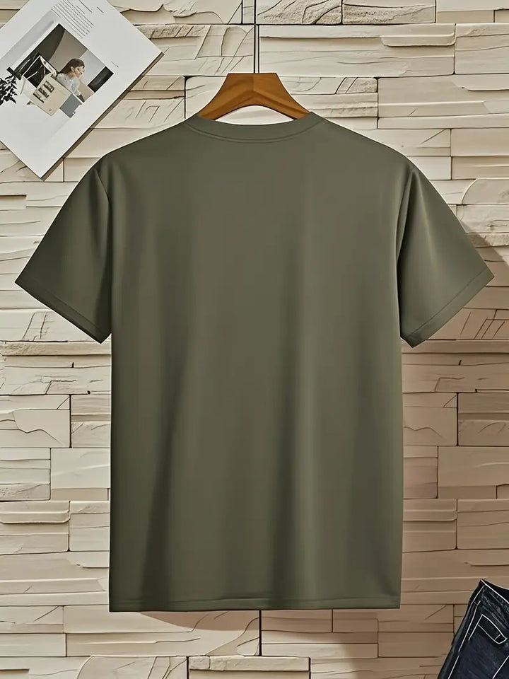 Trevor - Playera de cuello en V suave al tacto