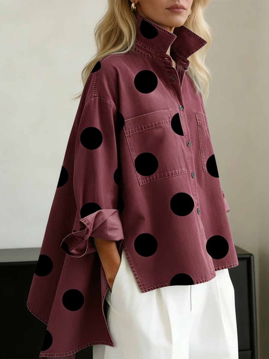 Kelsey - Blusa bordada, suave al tacto
