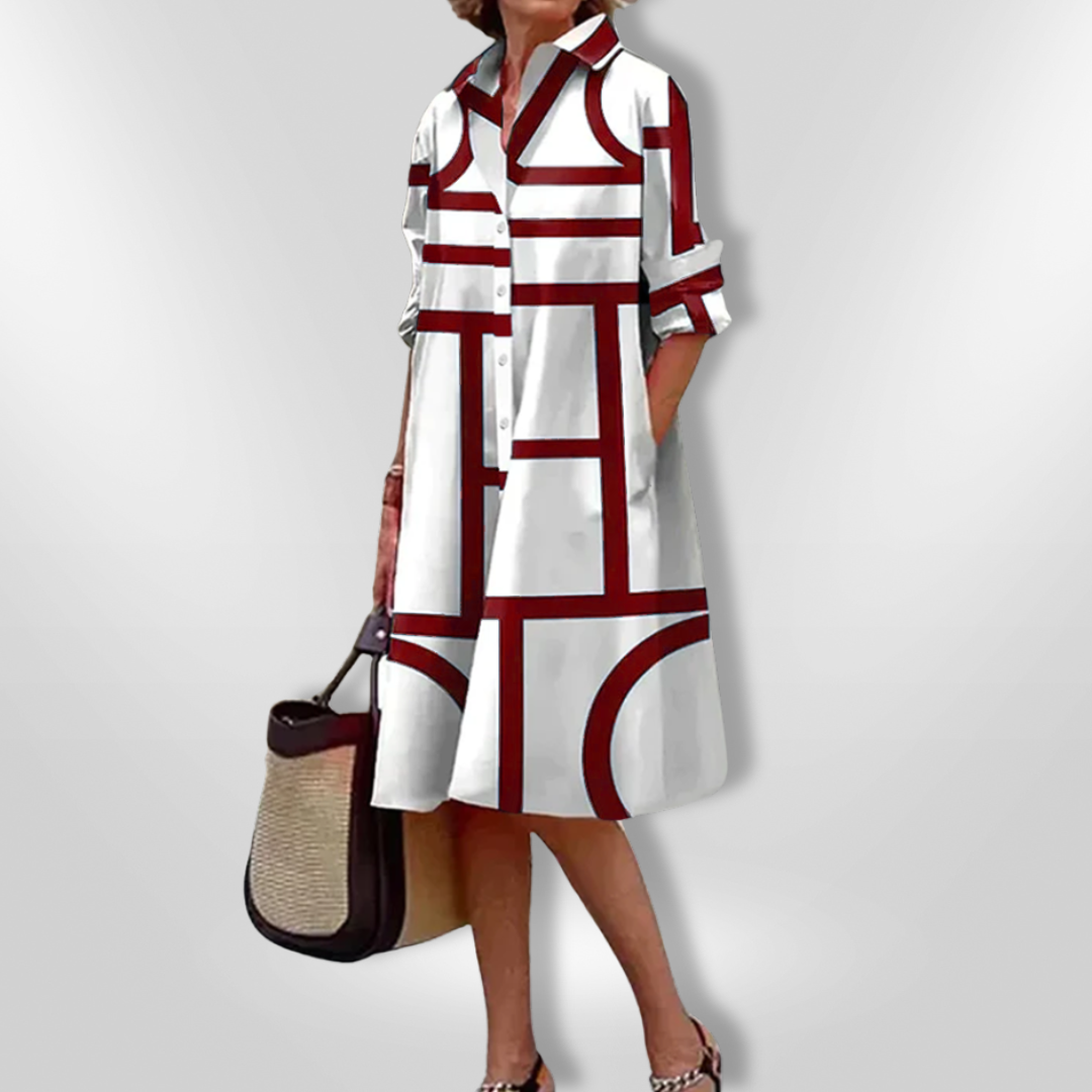 Arlinn - Vestido camisero ligero