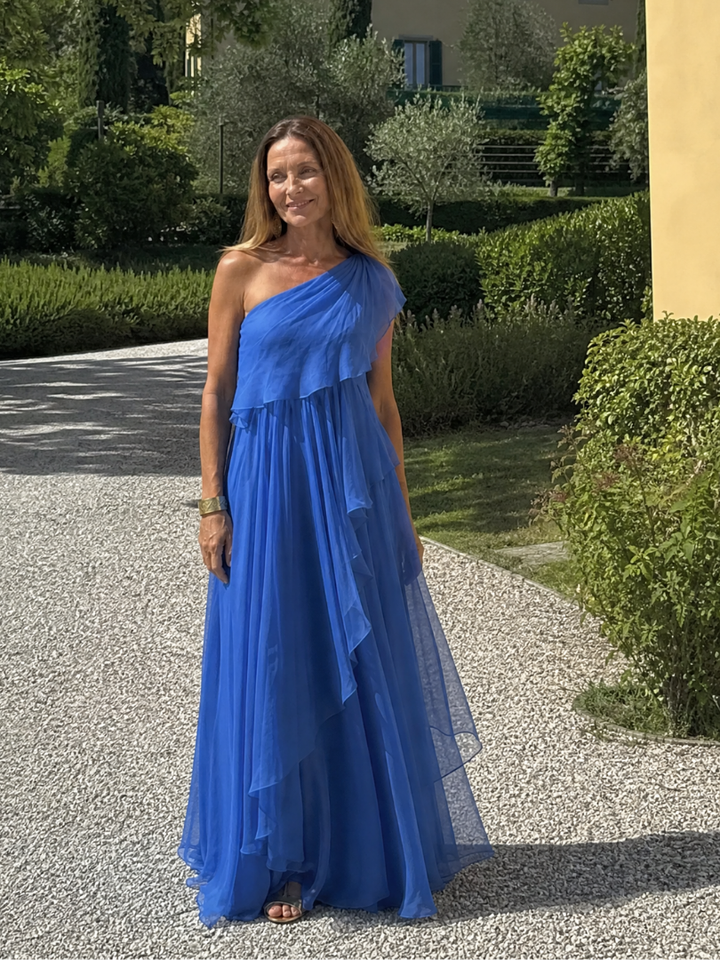 Katriana - Maxivestido con olanes de tacto suave