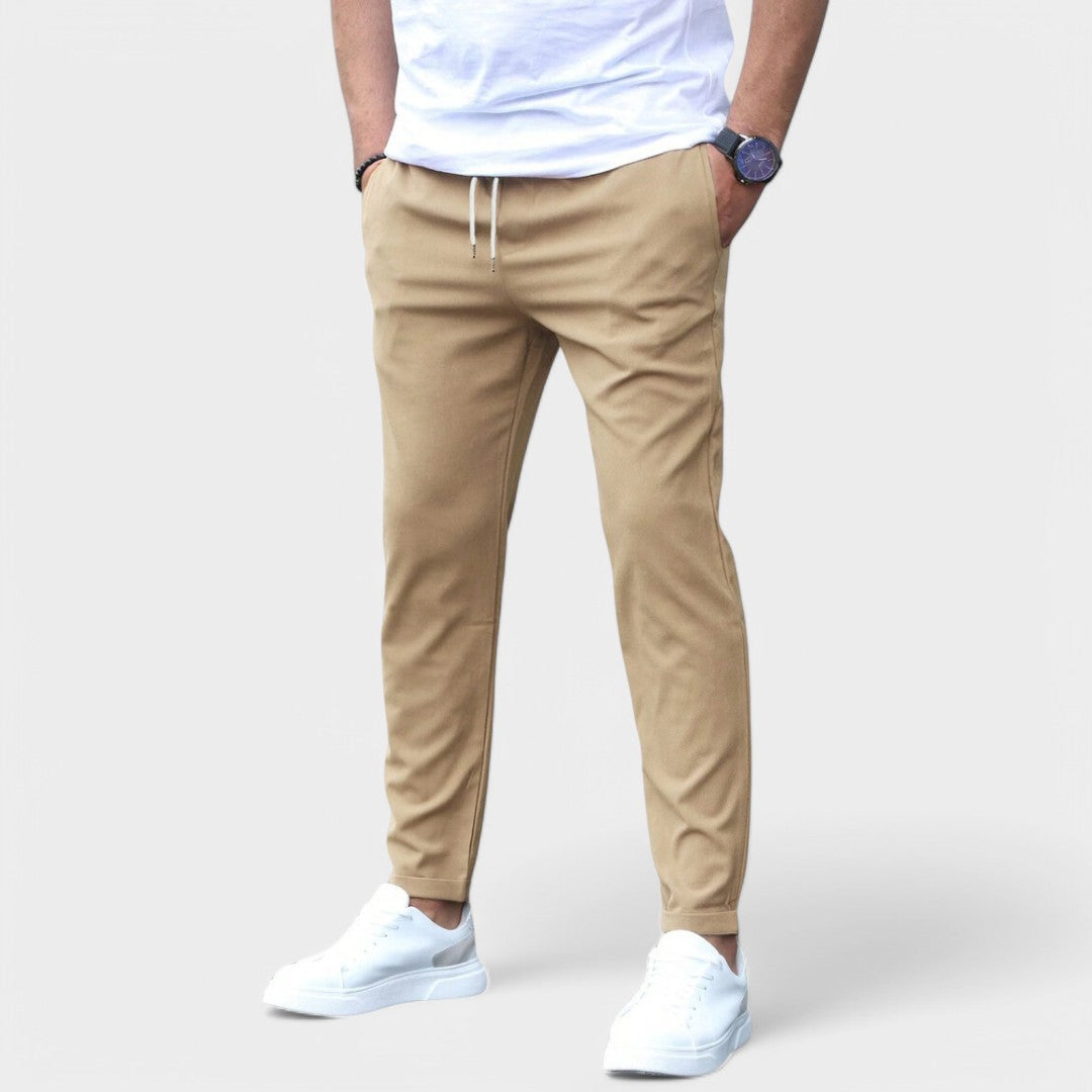 Vensix - Pantalones entallados con stretch