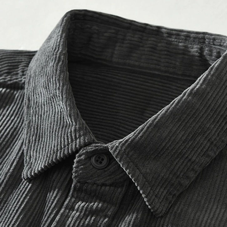 Tero - Camisa de pana texturizada