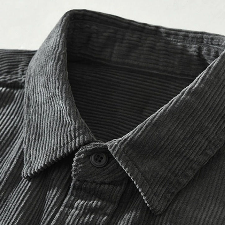 Tero - Camisa de pana texturizada