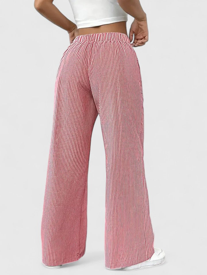 Chelsea - Pantalones con cordón ajustable de tacto suave