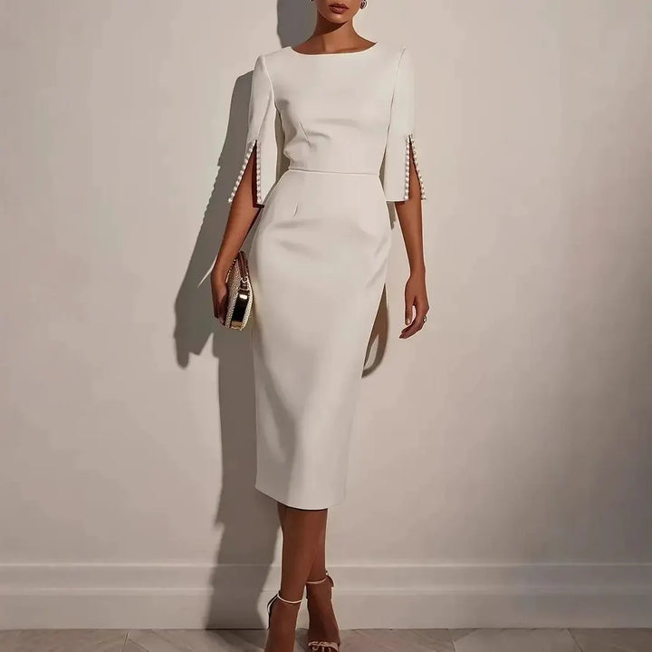 Anneliese - Vestido lápiz suave al tacto