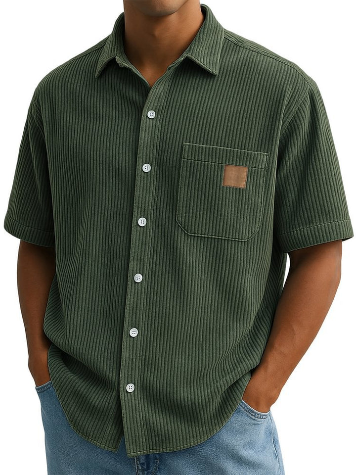 Anwick - Camisa de piqué suave al tacto