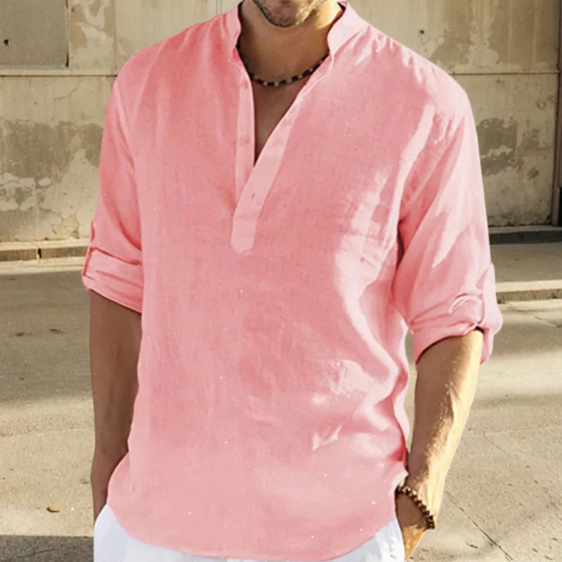 Austin - Top de manga larga suave al tacto