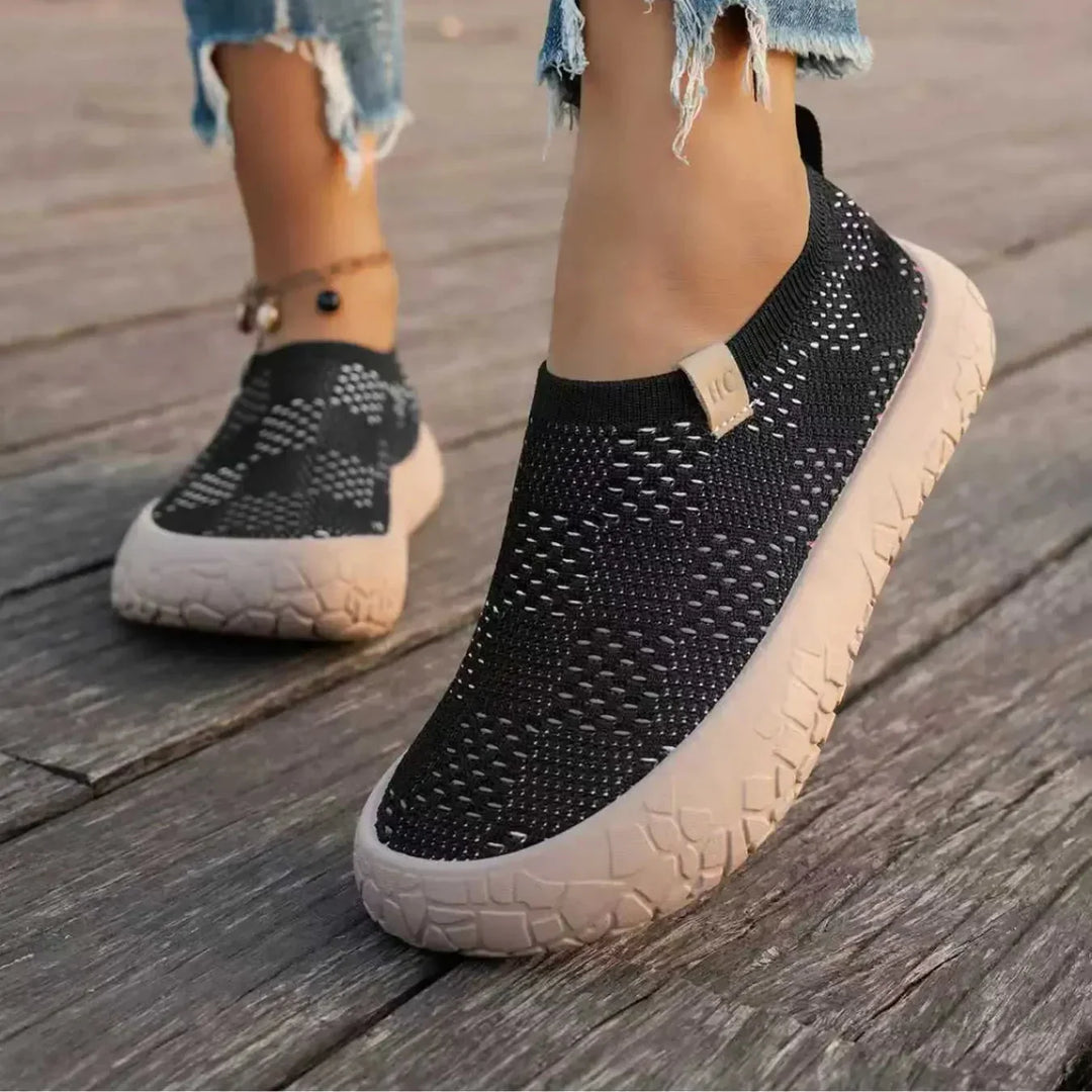 Allegra - Tenis slip-on con amortiguación