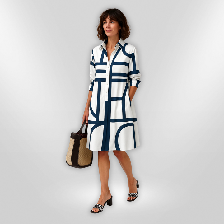 Arlinn - Vestido camisero ligero