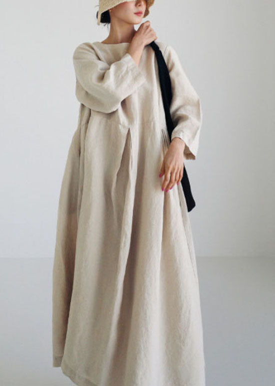 Olive - Vestido de patchwork color oliva