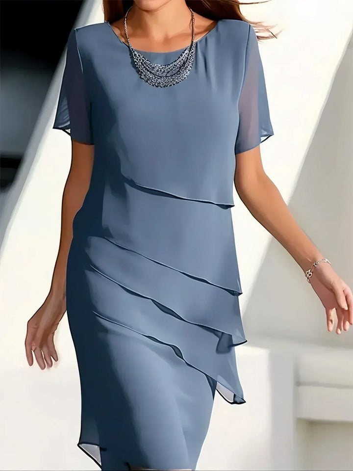Raveira - Vestido drapeado de tacto suave