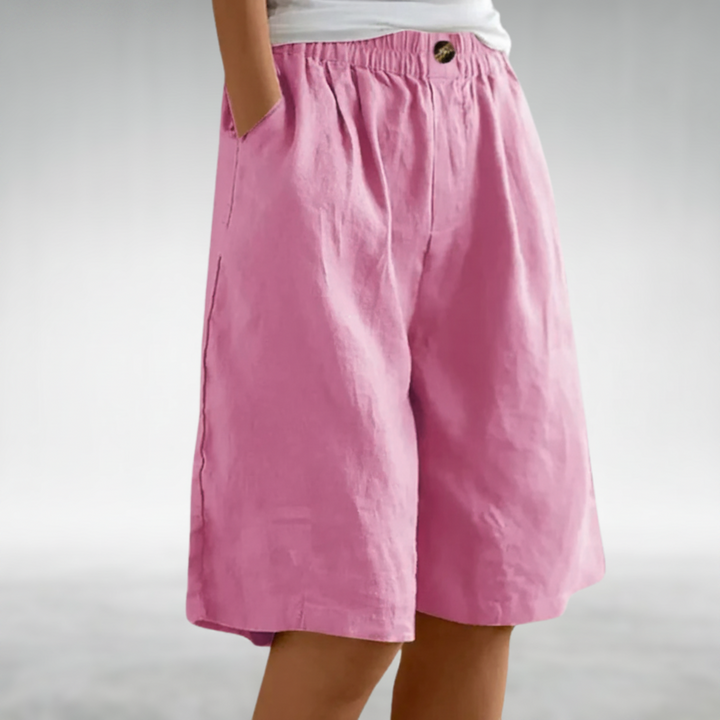Farrah - Shorts cómodos de tacto suave