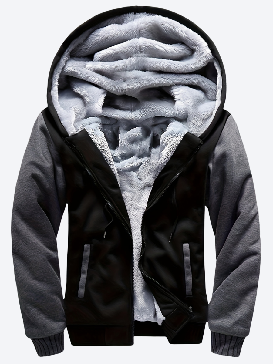 Dax - Sudadera con capucha de alto gramaje con estampado de camuflaje