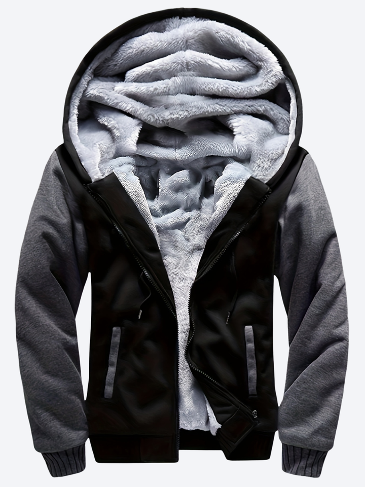 Dax - Sudadera con capucha de alto gramaje con estampado de camuflaje