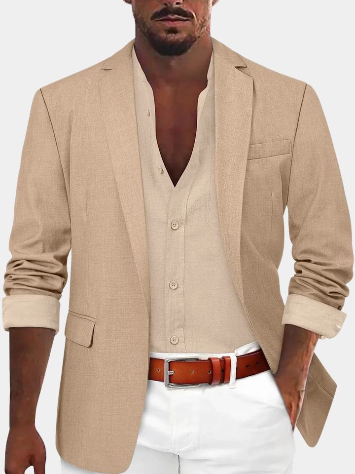 Farington - Blazer de lino a la medida