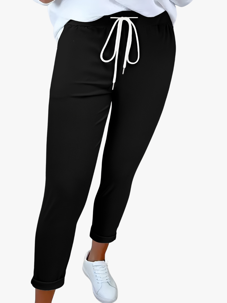 Tansy - Pantalón con jareta ajustable en la cintura