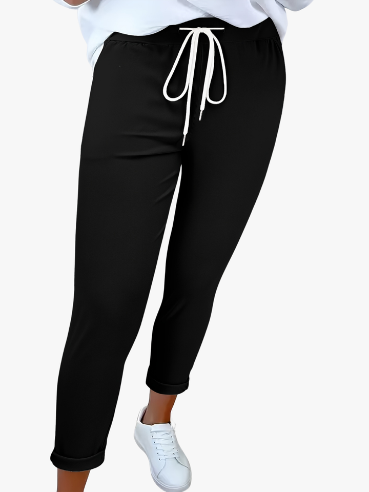 Tansy - Pantalón con jareta ajustable en la cintura