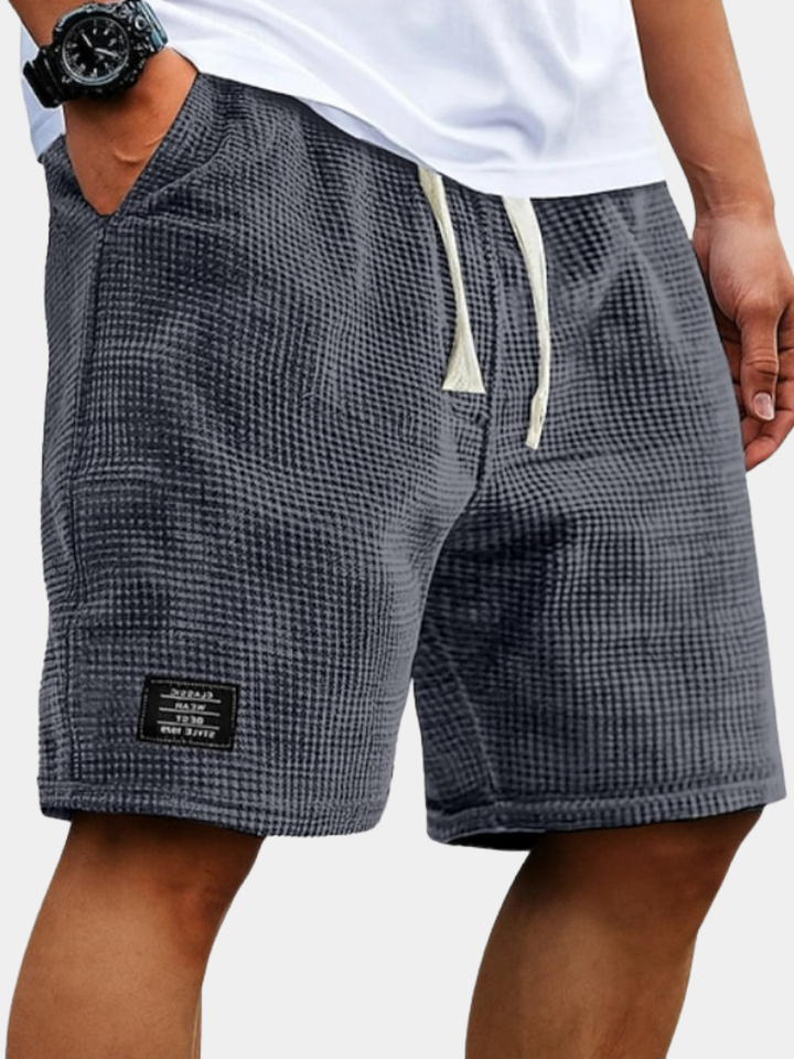 Godwin - Shorts de tejido waffle transpirables
