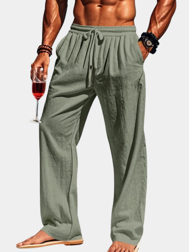 Pierce - Pantalón ligero con cordón en la cintura