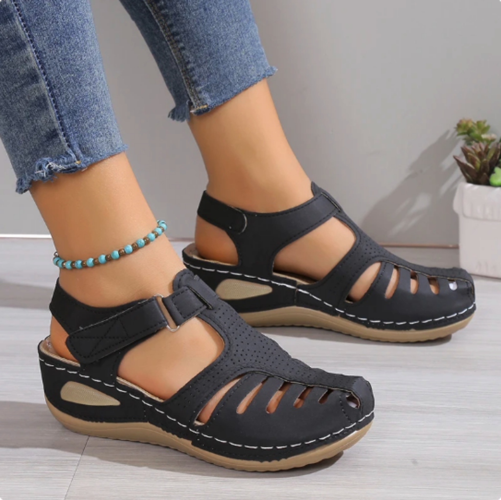 Delira - Sandalias acolchadas ligeras