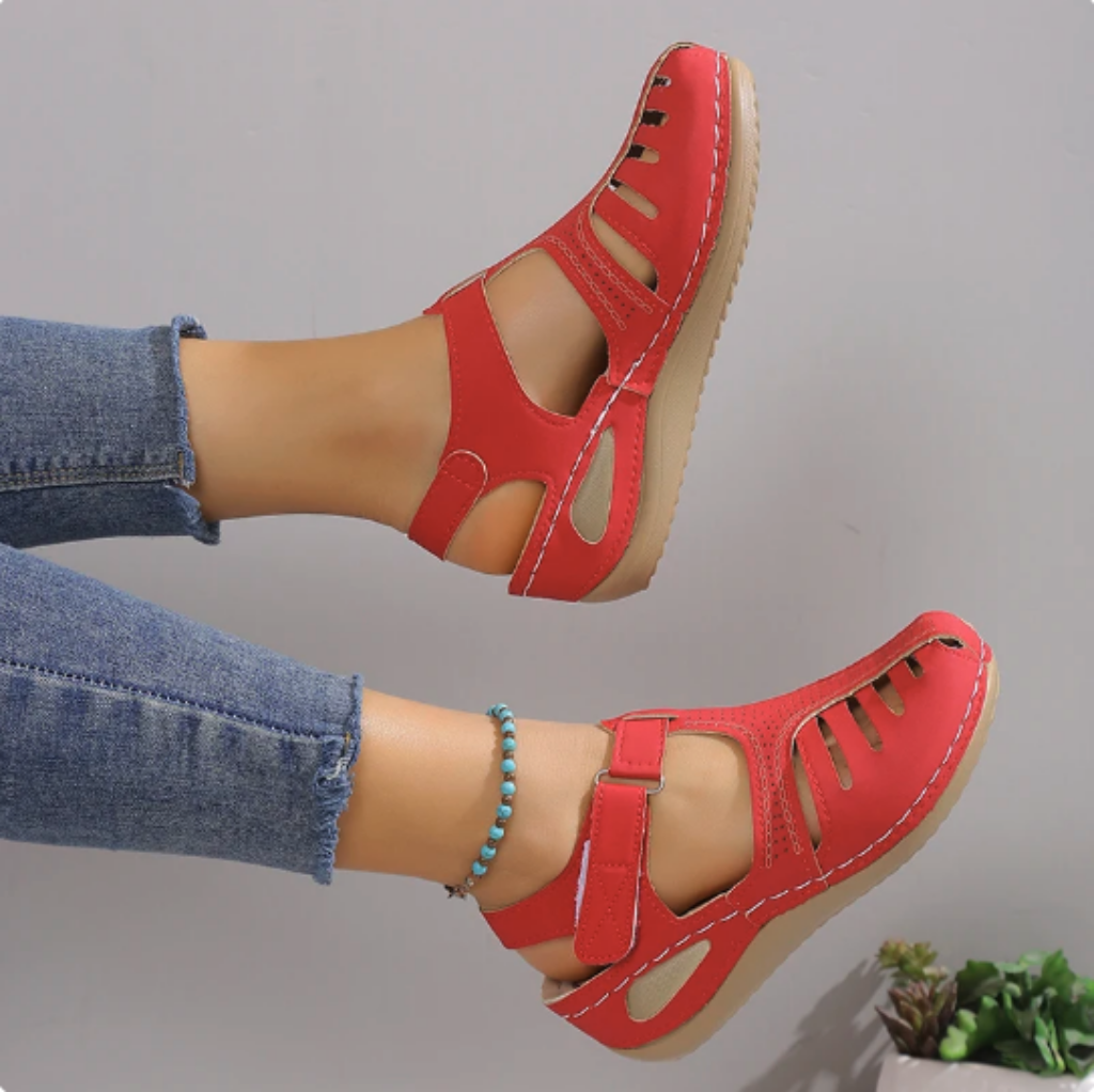 Delira - Sandalias acolchadas ligeras