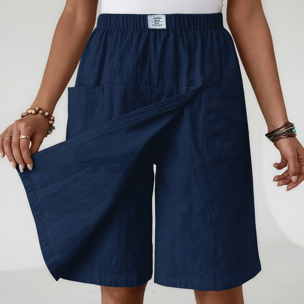 Alvara - Falda-pantalón suave al tacto