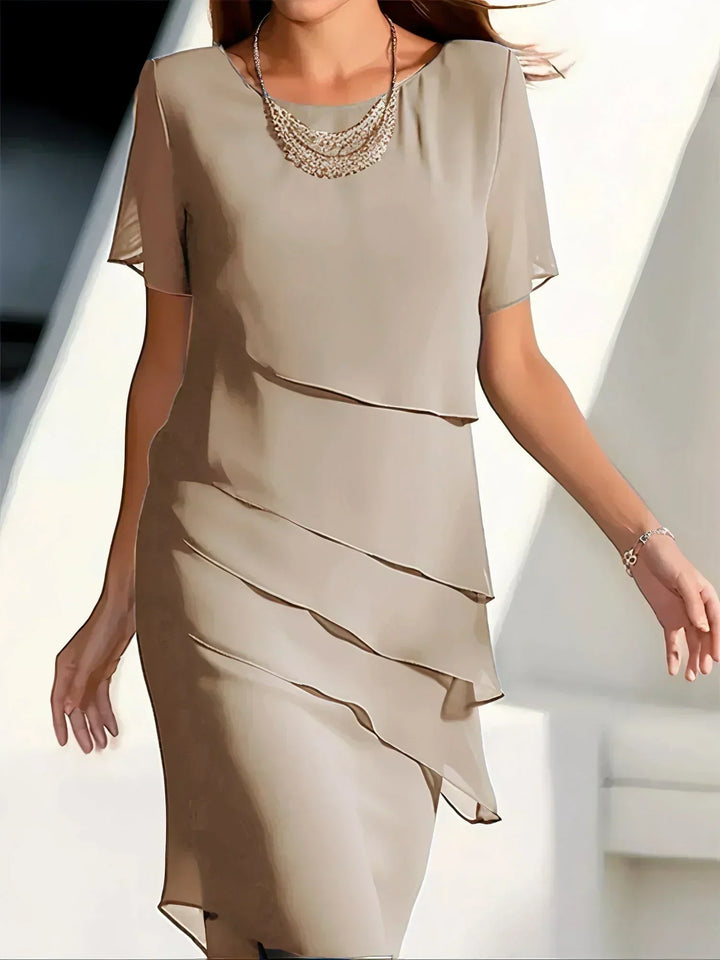 Raveira - Vestido drapeado de tacto suave