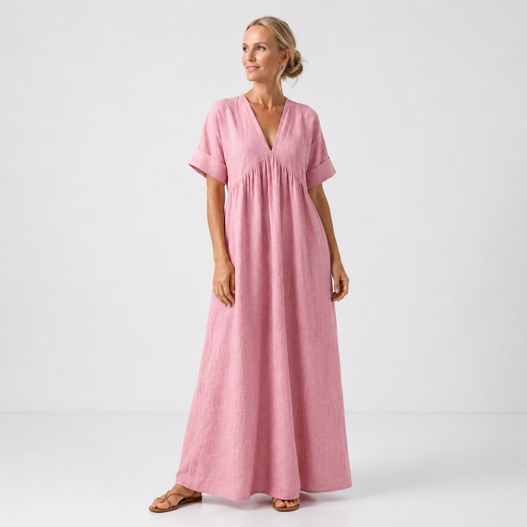 Shannon - Vestido maxi vaporoso