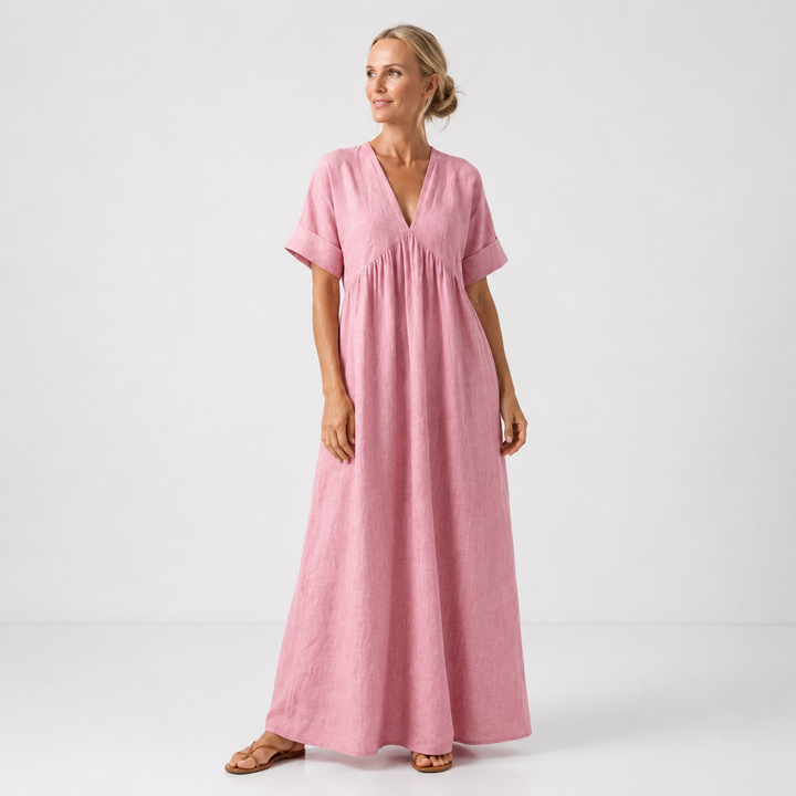 Shannon - Vestido maxi vaporoso
