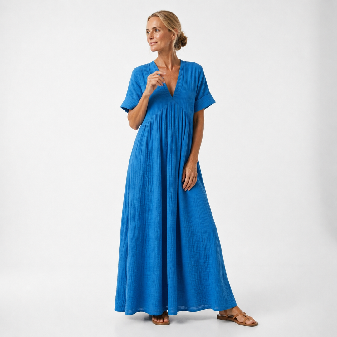 Shannon - Vestido maxi vaporoso