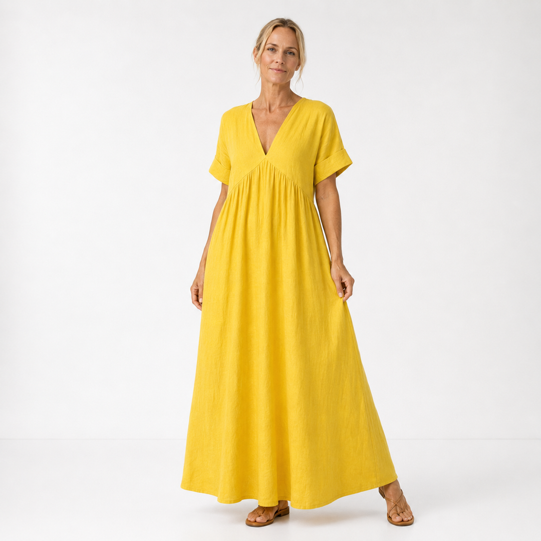 Shannon - Vestido maxi vaporoso