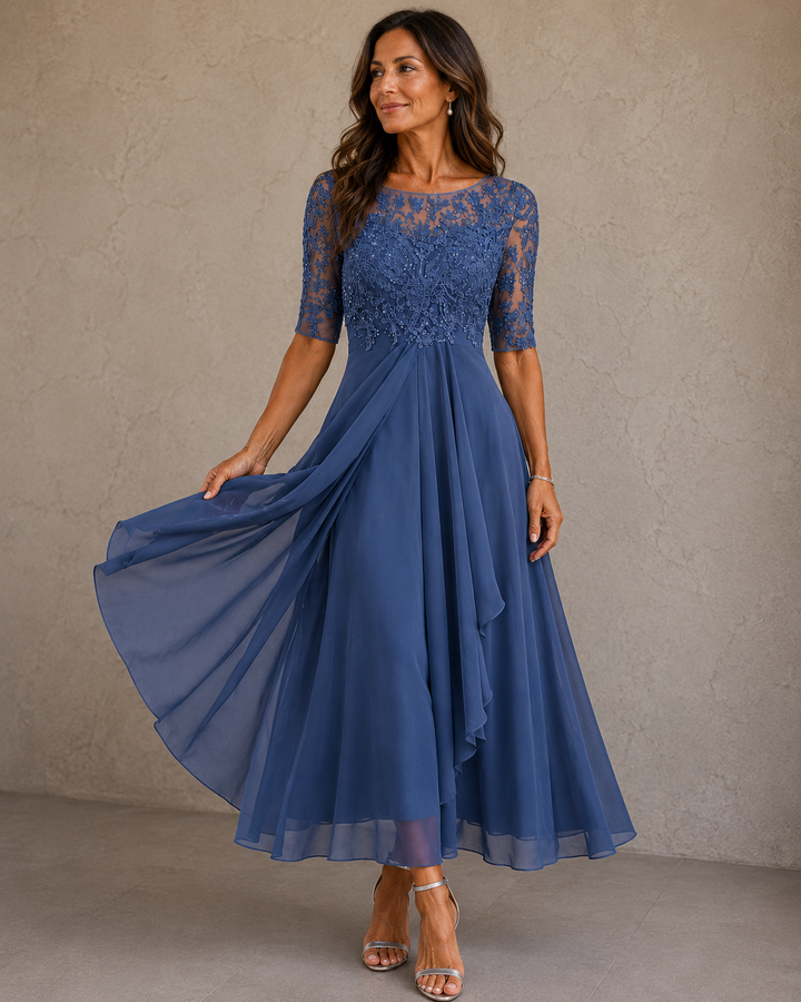 Esteline - Vestido de fiesta suave al tacto