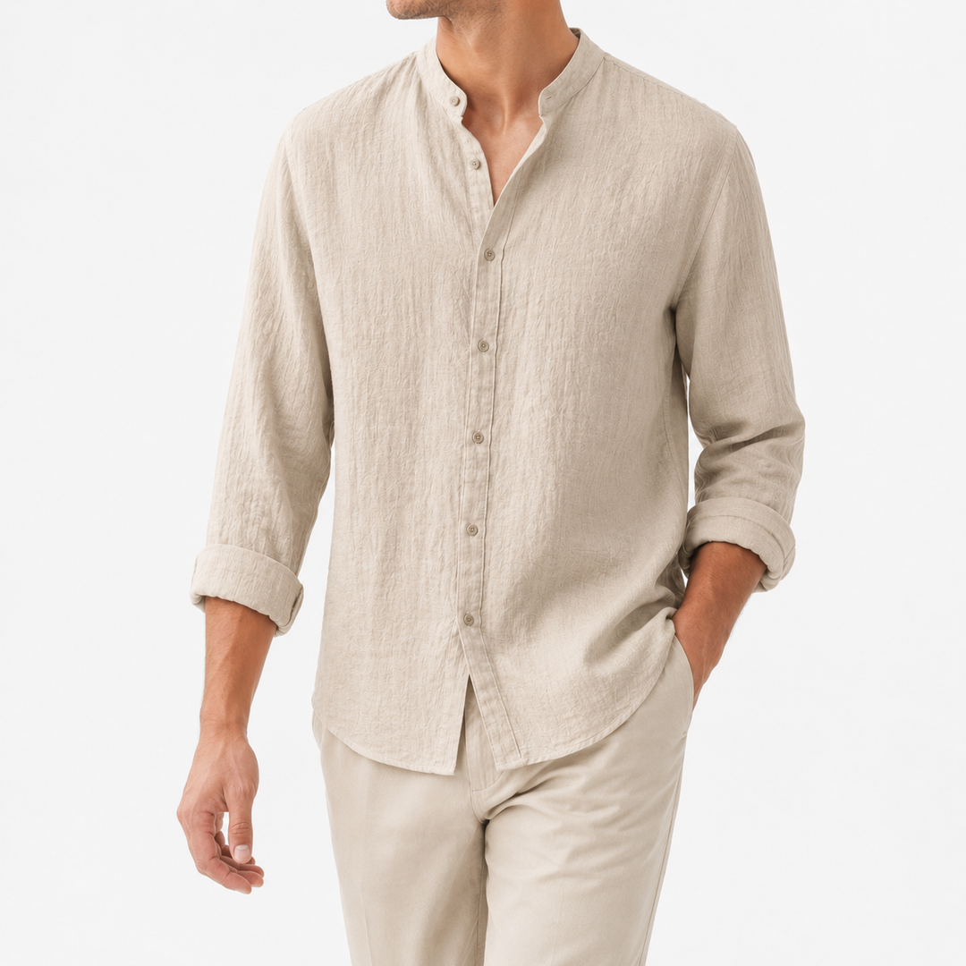 Opal - Camisa de lino ligera