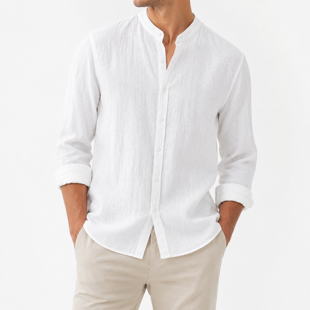 Opal - Camisa de lino ligera