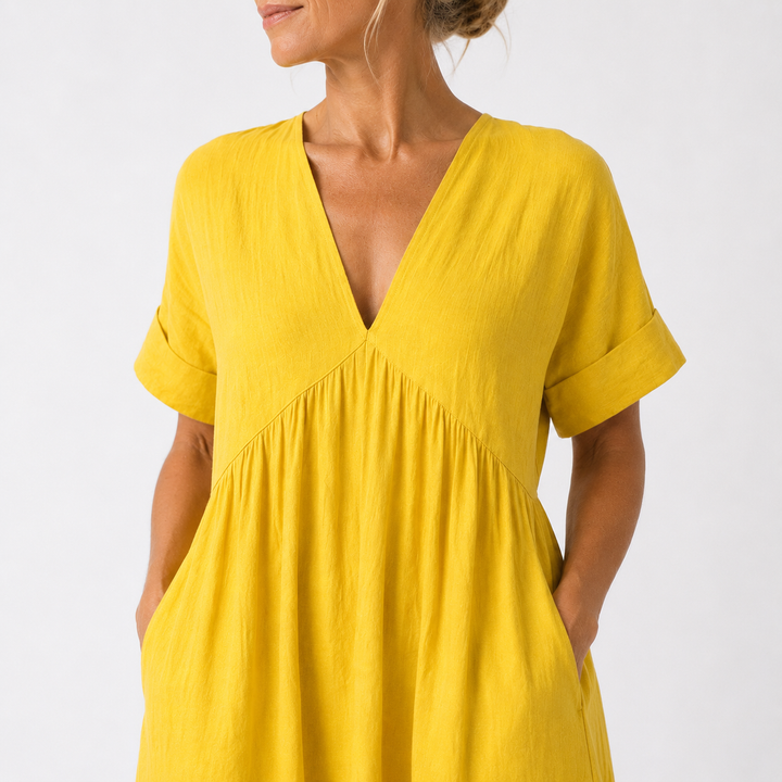 Shannon - Vestido maxi vaporoso