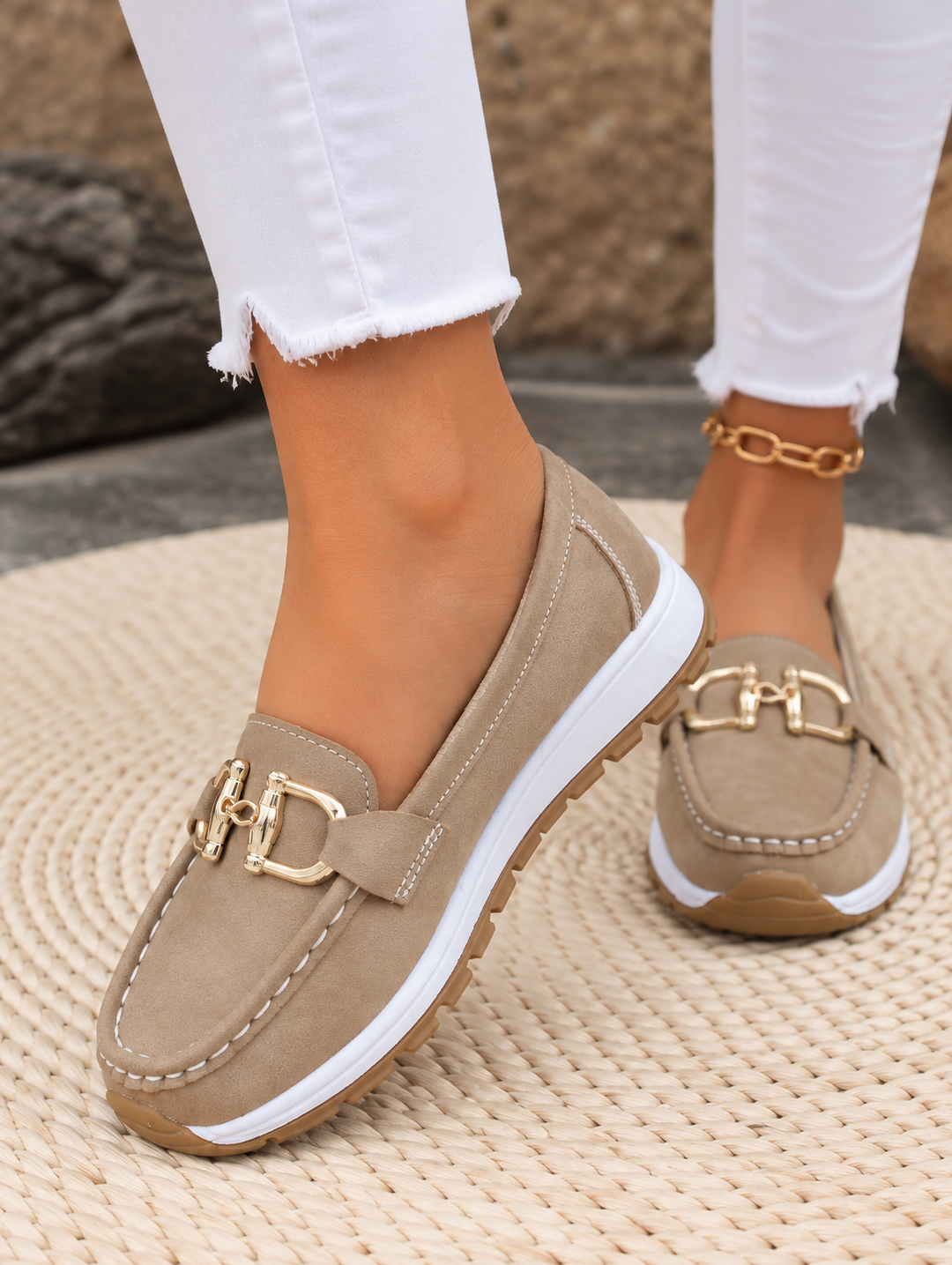 Delavyn - Mocasines con Hebilla Premium
