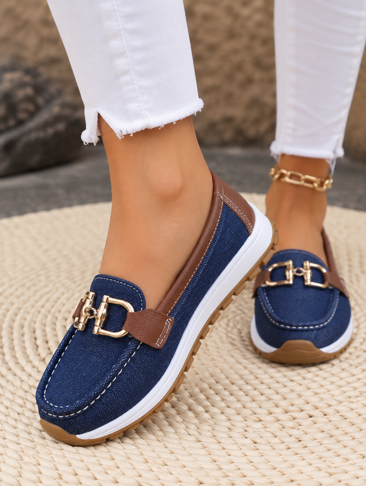Delavyn - Mocasines con Hebilla Premium
