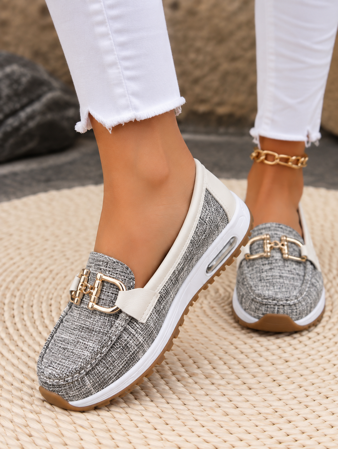 Delavyn - Mocasines con Hebilla Premium