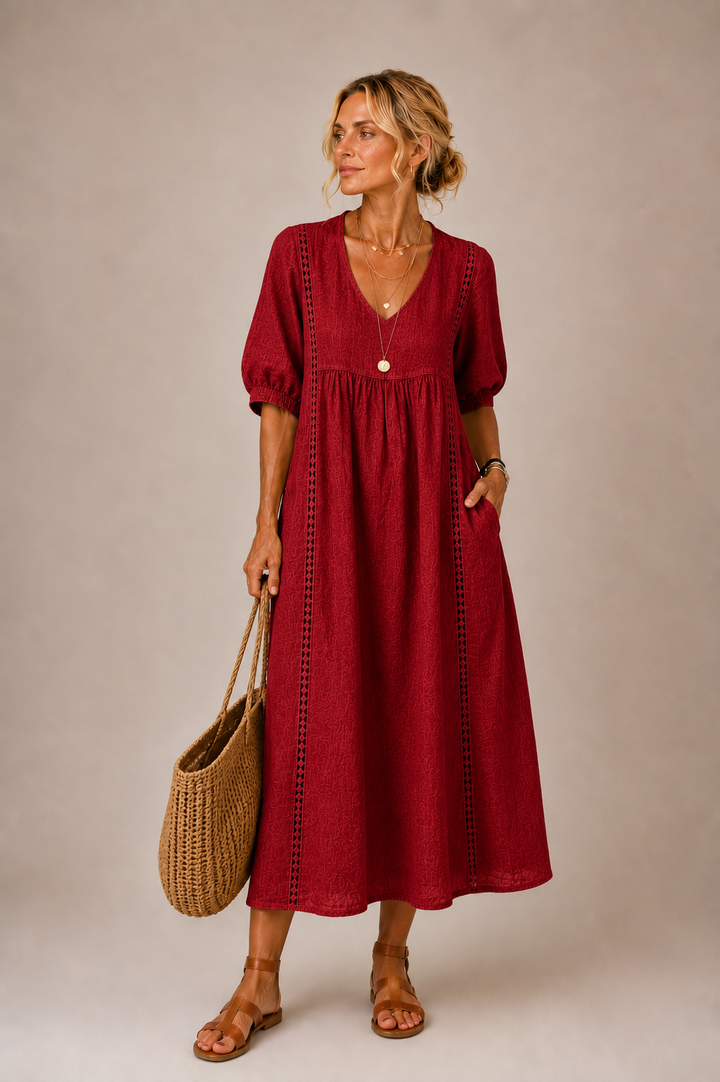 Caralyn - Vestido midi ligero